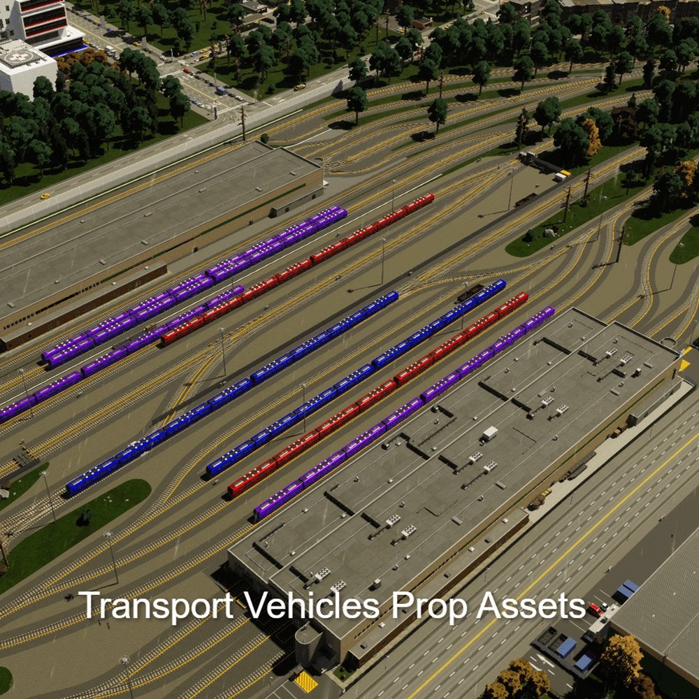 Transport Vehicle Props - Paradox Mods