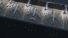 Realistic Linear Airport Terminal Building (functional) - Paradox Mods