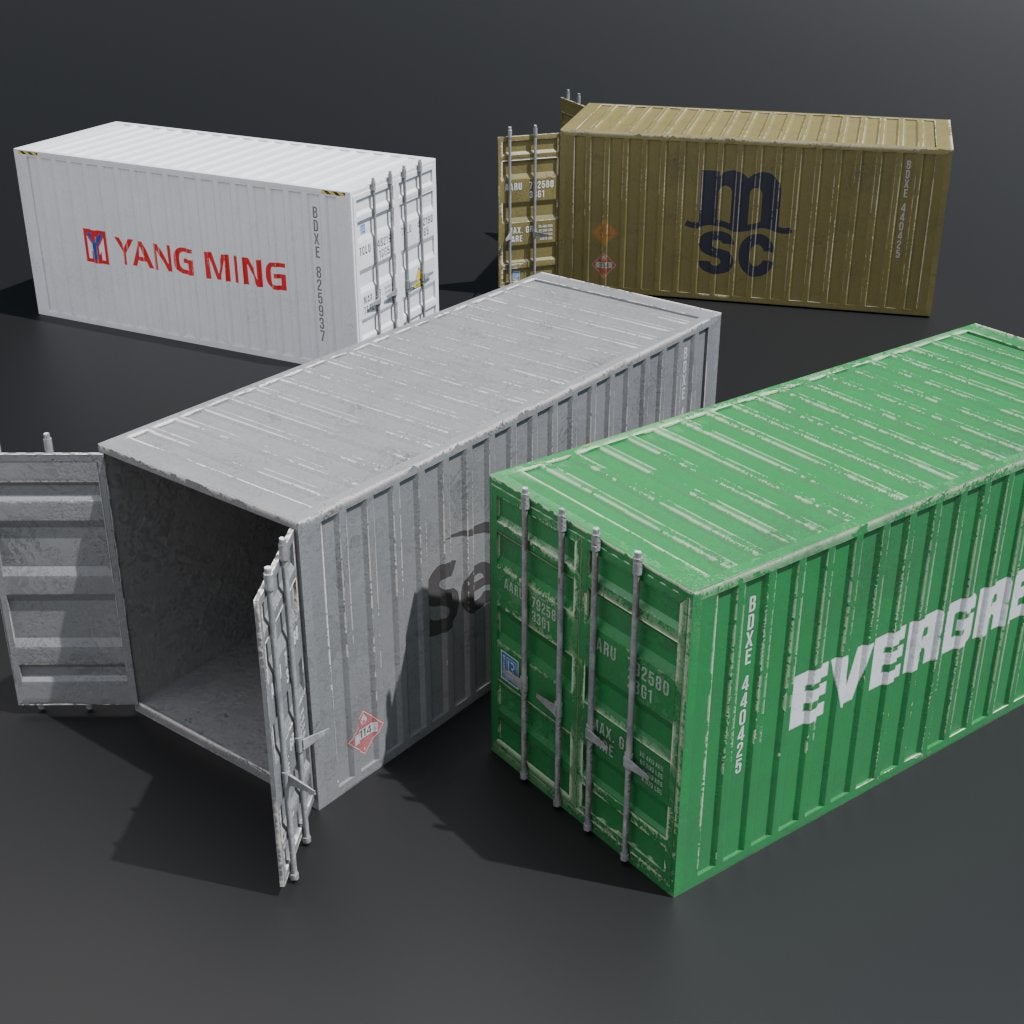 Shipping Container Pack - Paradox Mods
