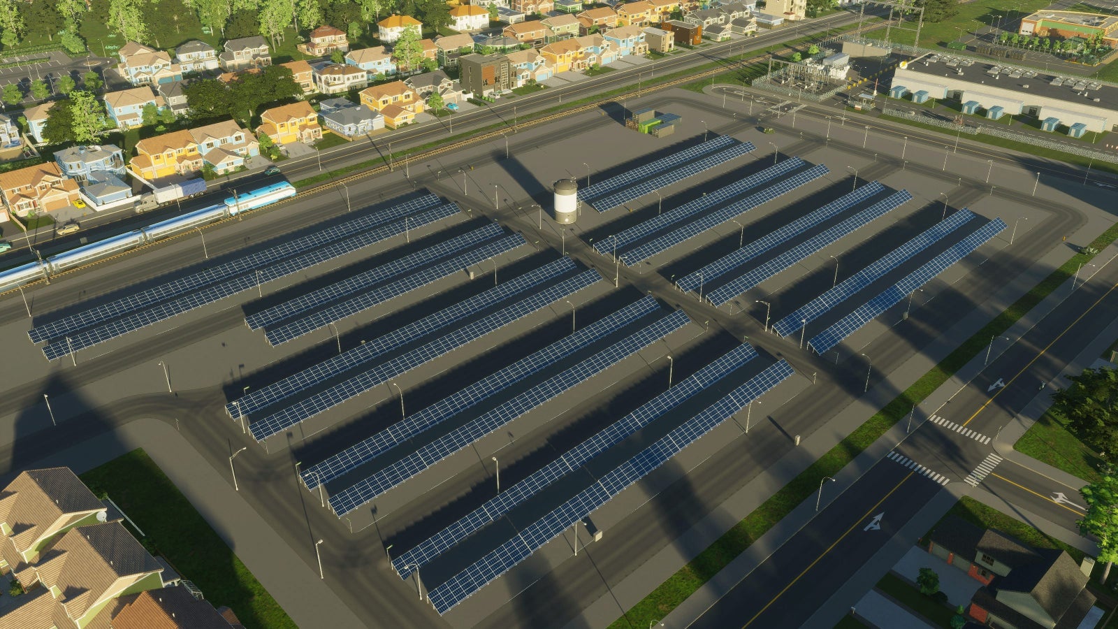 Solar Power Station 2x2 - Paradox Mods
