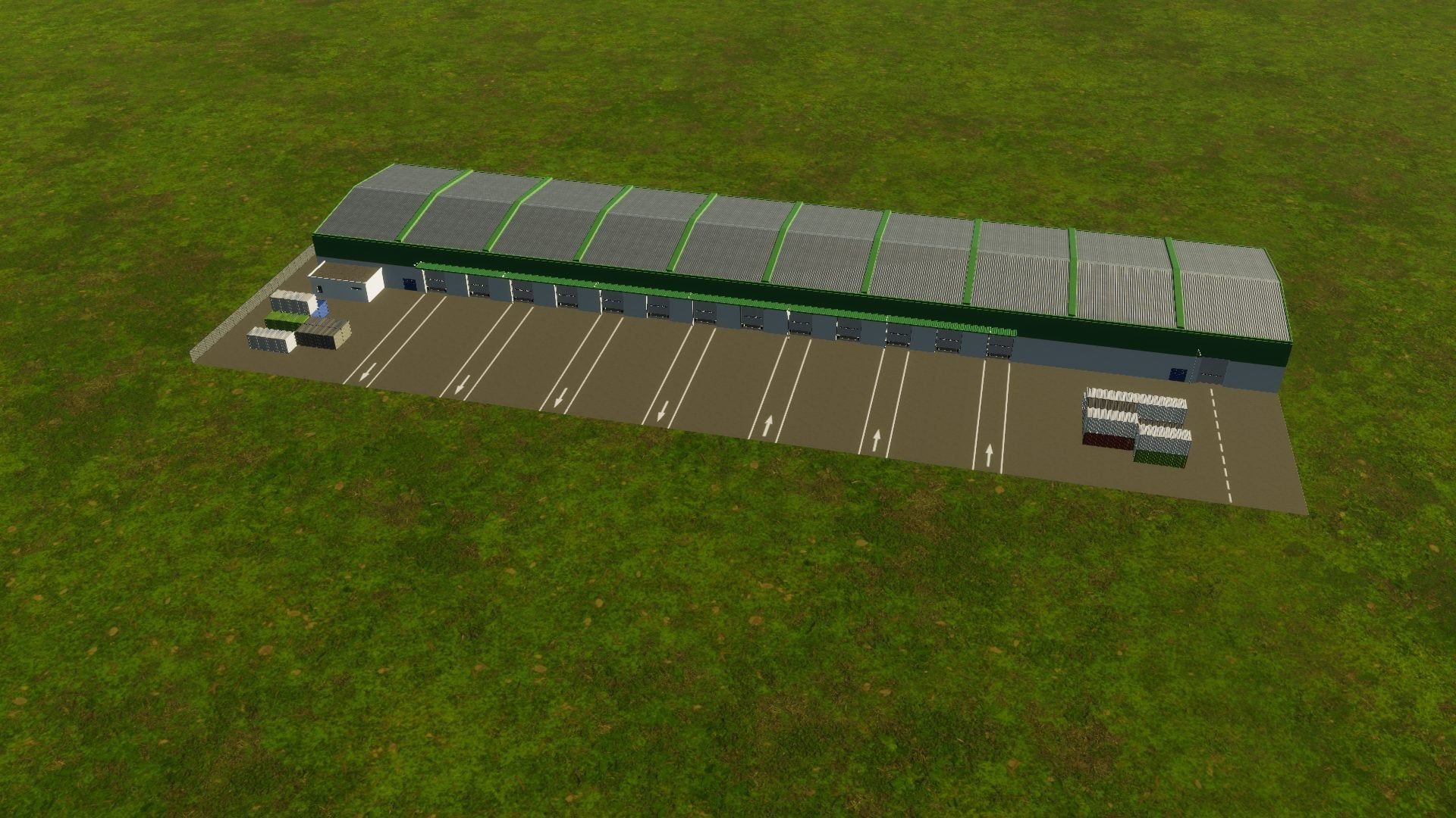 机场货运物流Airport cargo logistics - Paradox Mods