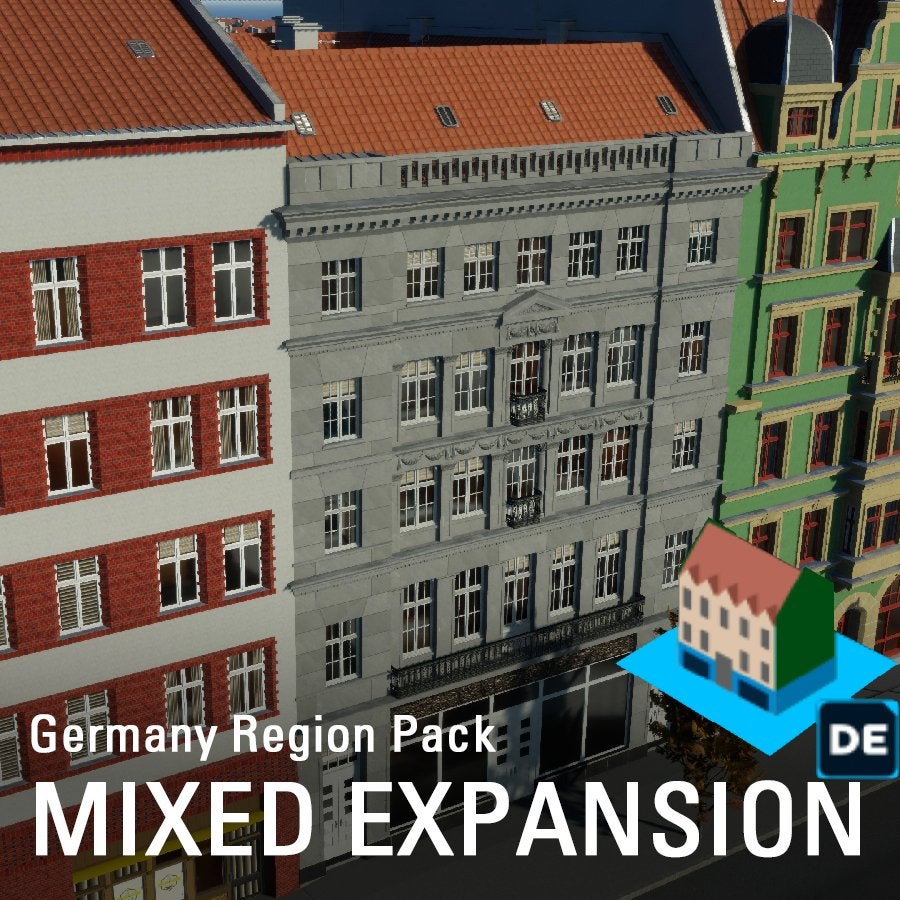 Germany Mixed Building Pack - Paradox Mods