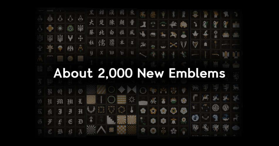 Modsap Emblems Cat's Coat of arms Emblem Port - Paradox Mods