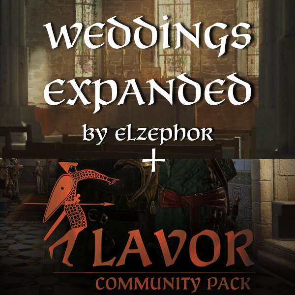 Weddings Expanded - CFP Compatch - Paradox Mods
