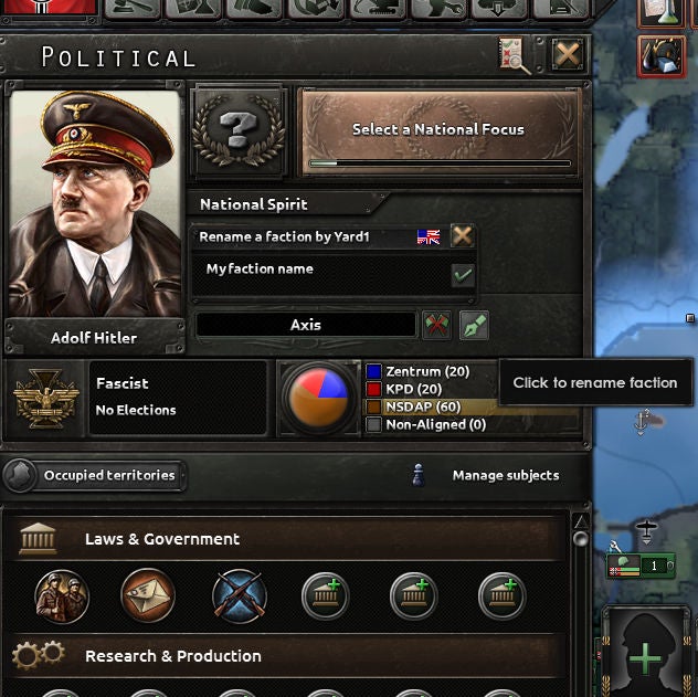 Rename Factions - Paradox Mods