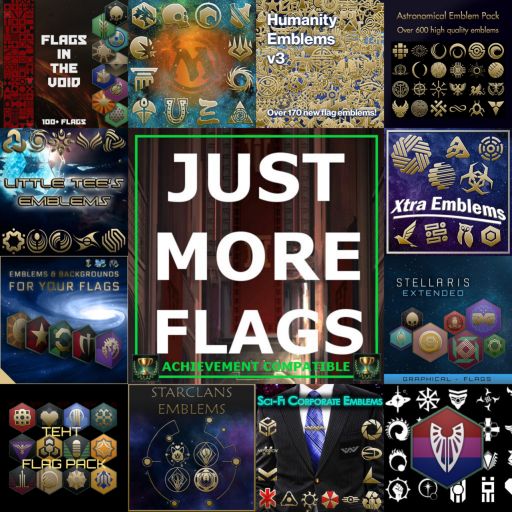 Modsap Emblems Flags, Emblems and Backgrounds Merged (4.1) - Paradox Mods
