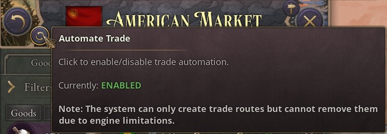 Automate Trade - Paradox Mods